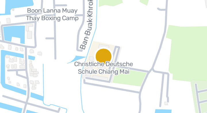 Map showing Christliche Deutsche Schule Chiang Mai