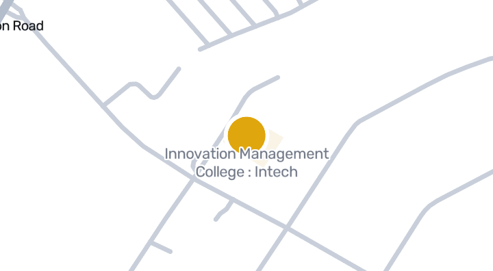 显示Innovation Management College : Intech的地图