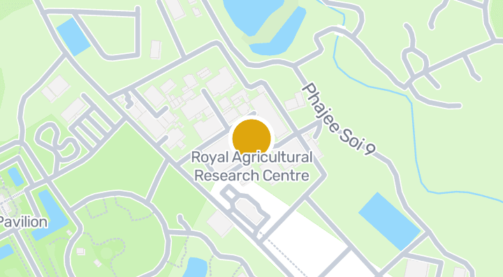 Map showing Royal Agricultural Research Centre