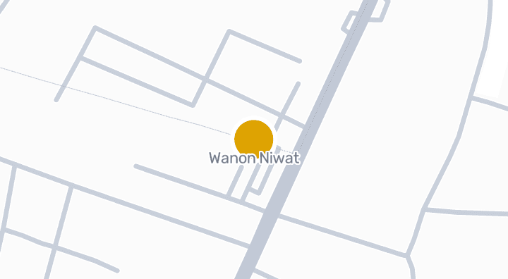 แผนที่แสดงWanon Niwat