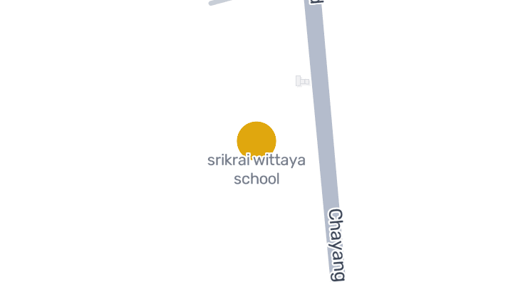แผนที่แสดงโรงเรียนศรีใครวิทยา