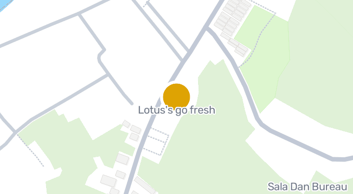 แผนที่แสดงLotus's go fresh