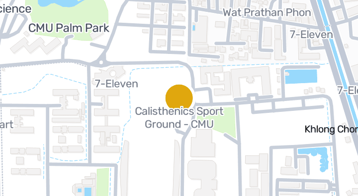 显示Calisthenics Sport Ground - CMU的地图