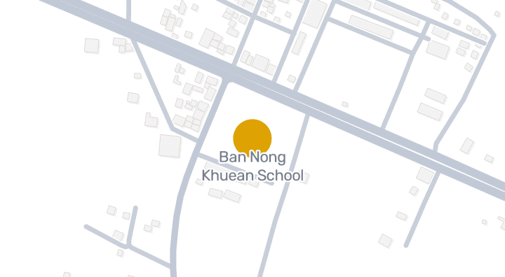 แผนที่แสดงโรงเรียนบ้านหนองเขื่อน
