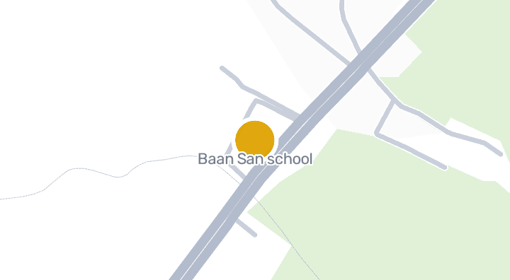 แผนที่แสดงโรงเรียนบ้านส้าน