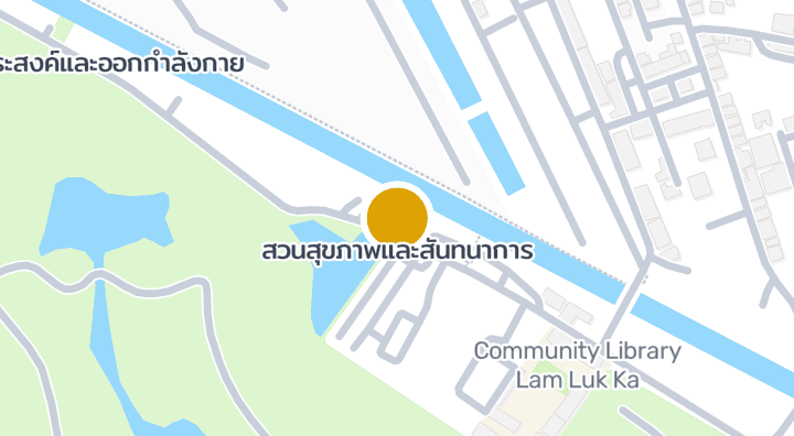แผนที่แสดงสวนสุขภาพและสันทนาการ