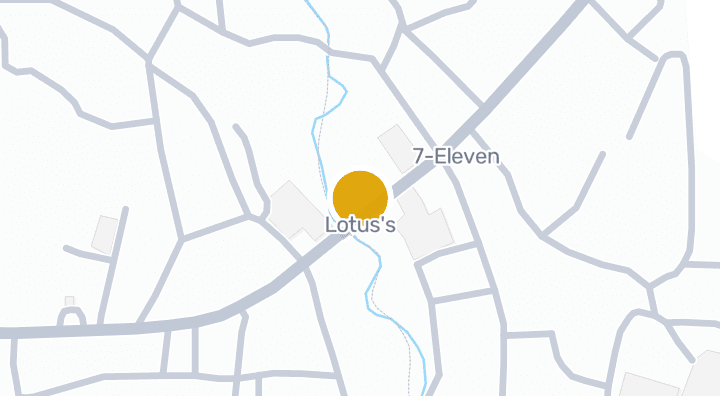 Map showing Lotus's