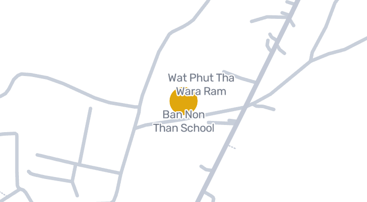 Map showing Ban Non Than School