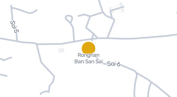 显示Rongrian Ban San Sai的地图